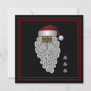 Cartes Pour Fêtes Annuelles Message personnel de Noël de Père Noël