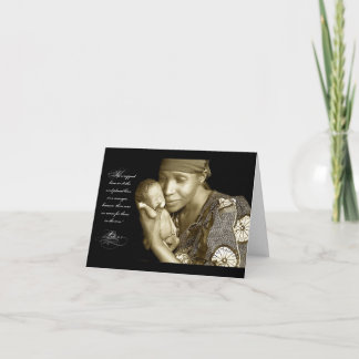Cartes Pour Fêtes Annuelles Message sincère de Noël