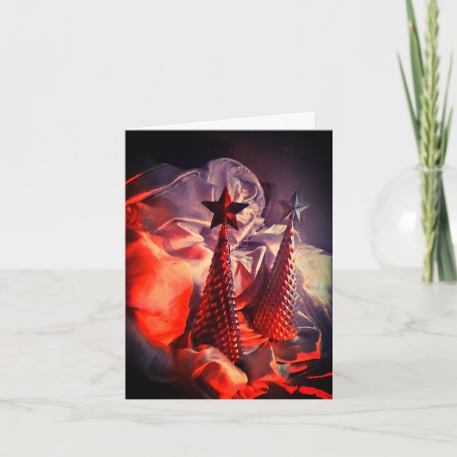 Cartes Pour Fêtes Annuelles Metallic Christmas (Devant)