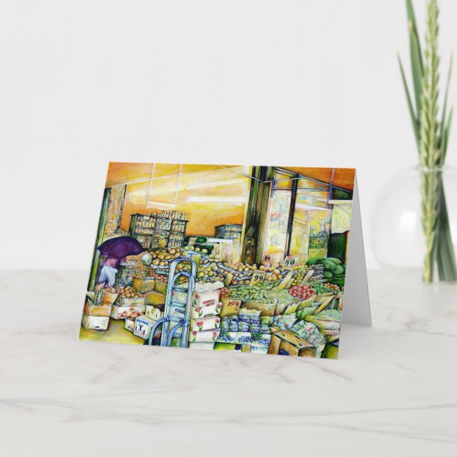 Cartes Pour Fêtes Annuelles Mettre à mal la gentrification artistique (Devant)