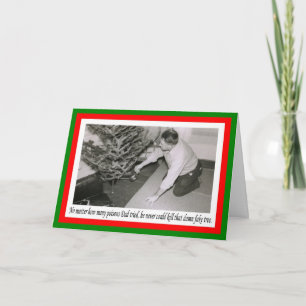 Cartes Pour Fêtes Annuelles Meurtre de faux arbres