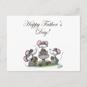 Cartes Pour Fêtes Annuelles Mic, Mac et Moe's Happy Fête des pères
