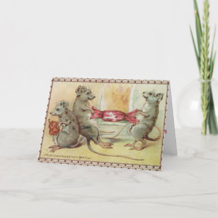 Cartes Pour Fêtes Annuelles Mice de Noël !