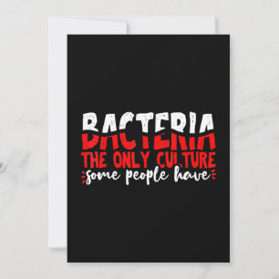 Cartes Pour Fêtes Annuelles microbiologie bactériologique