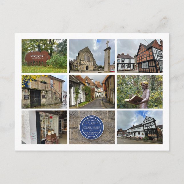 Cartes Pour Fêtes Annuelles Midhurst (Devant)