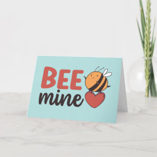 Cartes Pour Fêtes Annuelles Miel Abee Mine Cute Pun Drôle Saint Valentin