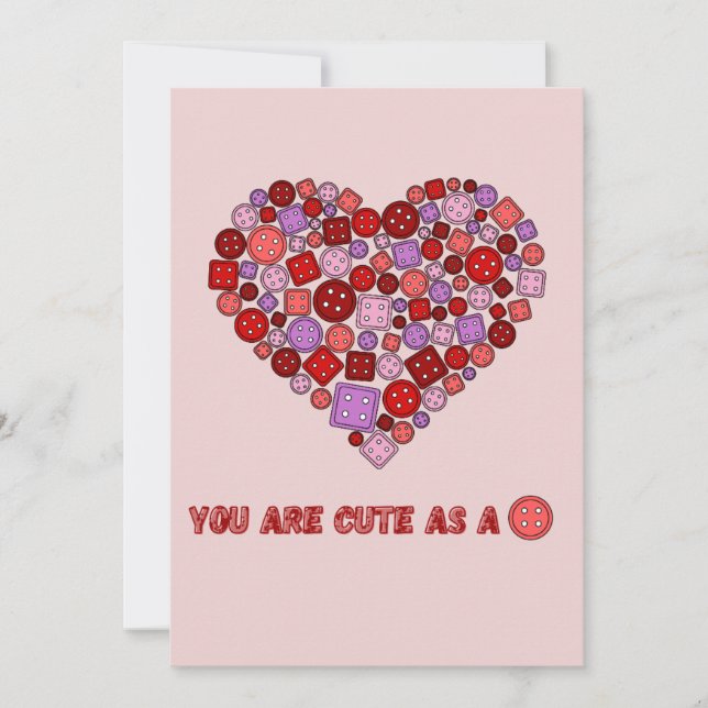 Cartes Pour Fêtes Annuelles mignon comme tout (Devant)