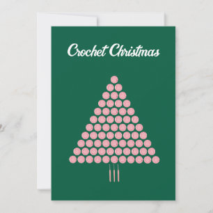 Cartes Pour Fêtes Annuelles Mignon Tendance Chic Amusant Amateur de Crochet Pa