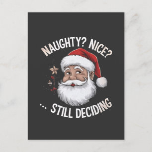 Cartes Pour Fêtes Annuelles Mignonne ? Sympa ? Décider ENCORE Père Noël drôle