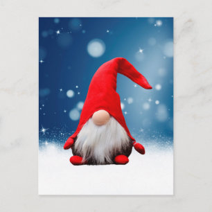 Cartes Pour Fêtes Annuelles Mignonnes Etoiles de neige Père Noël Noël