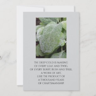 Cartes Pour Fêtes Annuelles Mille ans d'artisanat