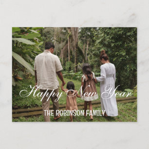 Cartes Pour Fêtes Annuelles Mini écrit à la main Happy New Year photo