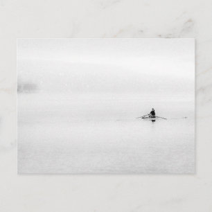 Cartes Pour Fêtes Annuelles Minimalisme à une seule échelle