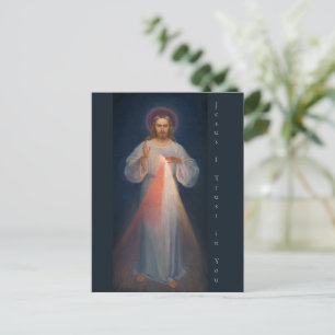 Cartes Pour Fêtes Annuelles Miséricorde divine par Kazimierowski Eugene