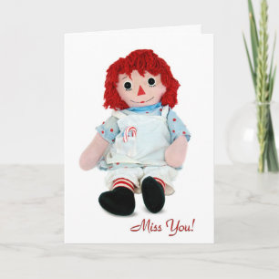 Cartes Pour Fêtes Annuelles Miss Poupée de Noël