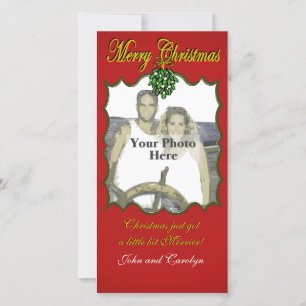 Cartes Pour Fêtes Annuelles Mistletoe de Noël