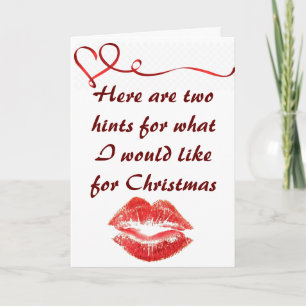 CARTES POUR FÊTES ANNUELLES * MISTLETOE* ET * VOUS* UNE BELLE PÉRIODE DE L'ANN