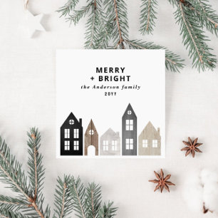 Cartes Pour Fêtes Annuelles Moderne Japon Noël Nordique maisons design