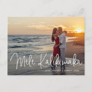 Cartes Pour Fêtes Annuelles Moderne Mele Kalikimaka