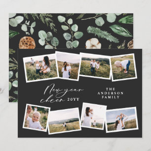 Cartes Pour Fêtes Annuelles Moderne minimum 8 photo nouvelle année famille noi