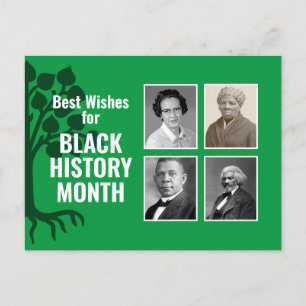 Cartes Pour Fêtes Annuelles MOIS D'HISTOIRE NOIRE Moderne Photo personnalisée 