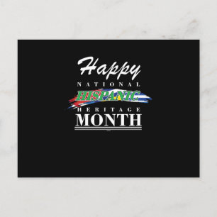 Cartes Pour Fêtes Annuelles Mois du patrimoine national hispanique