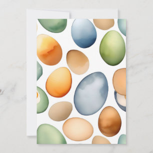 Cartes Pour Fêtes Annuelles Mois national de l'œuf janvier A - Aquarelles