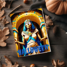 Momie égyptienne effrayante pour Halloween
