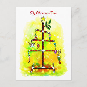 Cartes Pour Fêtes Annuelles Mon arbre de Noël