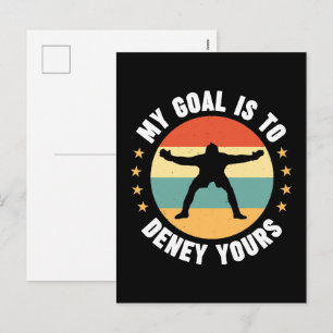 Cartes Pour Fêtes Annuelles Mon objectif est de nier votre football