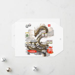 Cartes Pour Fêtes Annuelles Mon style mahjong