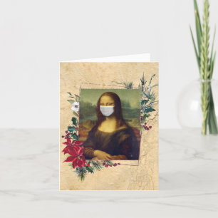 Cartes Pour Fêtes Annuelles Mona Lisa Covid 2020 Noël