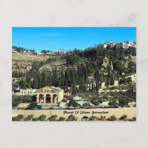 Cartes Pour Fêtes Annuelles Mont Des Oliviers, Jérusalem