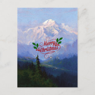 Cartes Pour Fêtes Annuelles Mont McKinley (Alaska) - Joyeux Noël