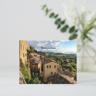 Cartes Pour Fêtes Annuelles Montepulciano, Toscane, Italie