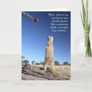 Cartes Pour Fêtes Annuelles Moomins avec Père Noël - Joyeuses Fêtes 1