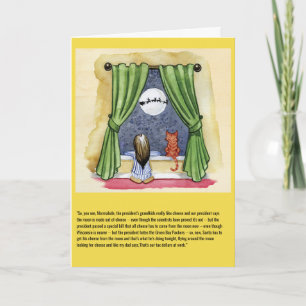 Cartes Pour Fêtes Annuelles Moon Cheese