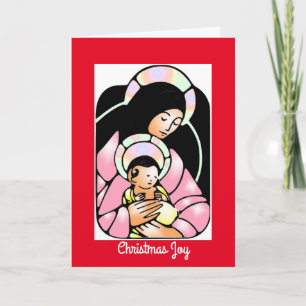 Cartes Pour Fêtes Annuelles Mosaïque de Noël Joy