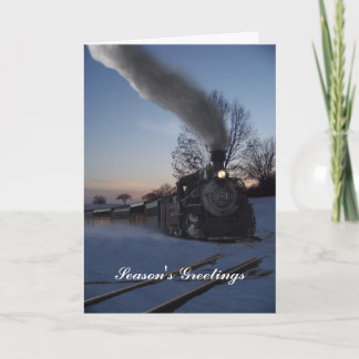Cartes Pour Fêtes Annuelles Moteur à vapeur 481