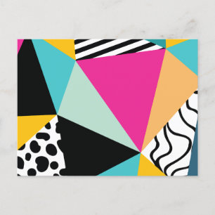 Cartes Pour Fêtes Annuelles motif abstrait