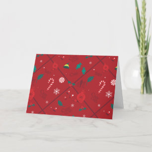 Cartes Pour Fêtes Annuelles Motif Chèque de Bonbons de l'Elf