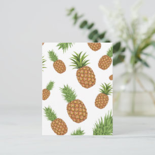 Cartes Pour Fêtes Annuelles Motif de pomme de pin aquarelle 1
