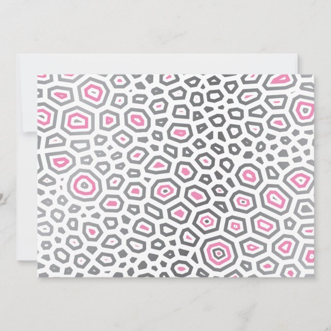 Cartes Pour Fêtes Annuelles Motif expérimental 4 (Devant)