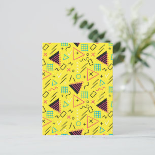Cartes Pour Fêtes Annuelles Motif géométrique 6