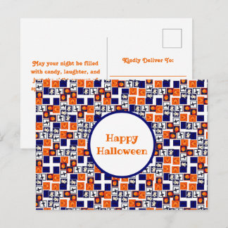 Cartes Pour Fêtes Annuelles motif ludique sur le thème de l'Halloween