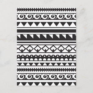 Cartes Pour Fêtes Annuelles Motif Tribal Couleur Africaine sans couture