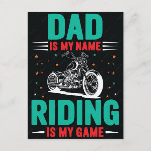 Cartes Pour Fêtes Annuelles Moto personnalisée unique pour les motards