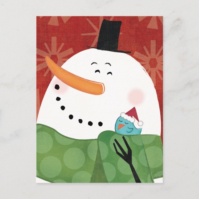 Cartes Pour Fêtes Annuelles Mug de Noël bleu avec cacao foncé (Devant)