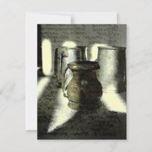 Cartes Pour Fêtes Annuelles Mugs en cuivre et en eau douce