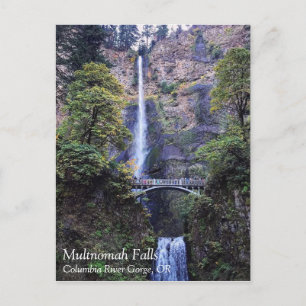 Cartes Pour Fêtes Annuelles Multnomah Falls, OU
